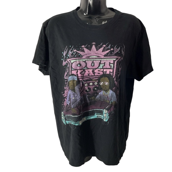 OutKast ATLiens Unisex Black T-Shirt Size Large - Picture 1 of 7